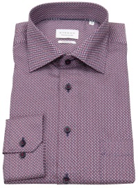 Eterna Shirt - Modern Fit - Kent Collar - Dark Blue / Red / White - w/o OP