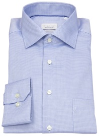Eterna Shirt - Modern Fit - Kent Collar - Light Blue / Dark Blue - w/o OP