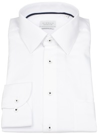 Eterna Hemd - Modern Fit - Kentkragen - Struktur - weiß