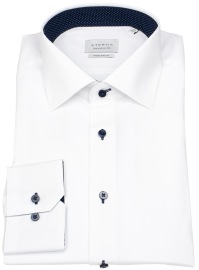 Eterna Hemd - Modern Fit - Kontrastknöpfe - weiß - 68cm Arm