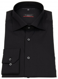 Eterna Hemd - Modern Fit - Performance Shirt - Stretch - schwarz