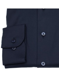 Eterna Hemd - Slim Fit - Haikragen - Cover Shirt - extra blickdicht - dunkelblau - Thumbnail ID: arim8t3n93
