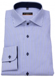 Eterna Shirt - Slim Fit - Striped - Blue / White