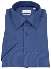Eterna Kurzarmhemd - Comfort Fit - Kentkragen - dunkelblau / blau - ohne OVP