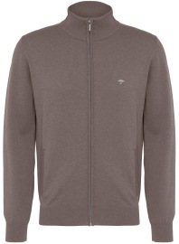 Fynch-Hatton Cardigan / Strickjacke - Casual Fit - braun