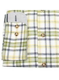 Fynch-Hatton Hemd - Casual Fit - Button Down - kariert - grün / blau - Thumbnail ID: arimc96d5w