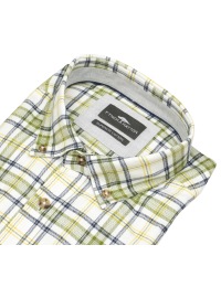 Fynch-Hatton Hemd - Casual Fit - Button Down - kariert - grün / blau - Thumbnail ID: arimuaum3o