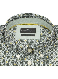 Fynch-Hatton Hemd - Casual Fit - Button Down - Print - mehrfarbig - Thumbnail ID: arimmq9avb