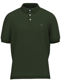 Fynch-Hatton Poloshirt - Casual Fit - Strick - dunkelgrün