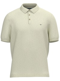 Fynch-Hatton Poloshirt - Casual Fit - Strick - gedecktes weiß