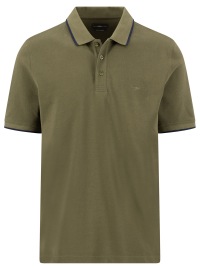 Fynch-Hatton Poloshirt - Casual Fit - Two Ply - khaki