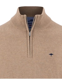 Fynch-Hatton Pullover - Casual Fit - Troyer - beige - Thumbnail ID: arimwmanb4