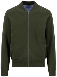 Fynch-Hatton Strickjacke - Casual Fit - dunkelgrün - Thumbnail ID: arimvwcna7