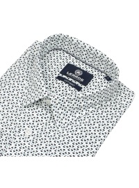 Lerros Hemd - Regular Fit - Kentkragen - feines Muster - blau / türkis - Thumbnail ID: arimo3153a