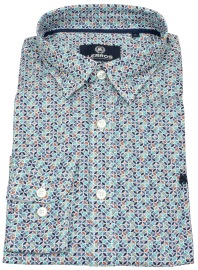 Lerros Hemd - Regular Fit - Under Button Down - mehrfarbig - ohne OVP