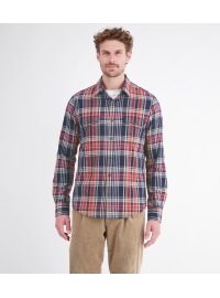 Lerros Karohemd - Regular Fit - Button Down Kragen - rot / blau - Thumbnail ID: arim6m9a63