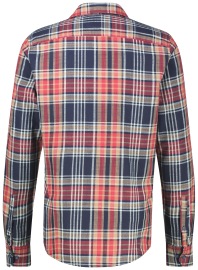 Lerros Karohemd - Regular Fit - Button Down Kragen - rot / blau - Thumbnail ID: arim9715nq