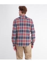 Lerros Karohemd - Regular Fit - Button Down Kragen - rot / blau - Thumbnail ID: arimduw59n