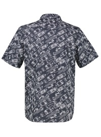 Lerros Kurzarmhemd - Regular Fit - Boote Print - dunkelblau - Thumbnail ID: arimhhmcvn
