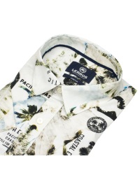 Lerros Kurzarmhemd - Regular Fit - Hawaii Print - mehrfarbig - Thumbnail ID: arimd4ddqd