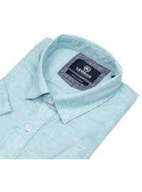 Lerros Short-sleeved shirt - Regular Fit - turquoise - Thumbnail ID: arim88s1w3