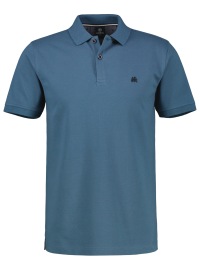 Lerros Poloshirt - Modern Fit - Pique - blau