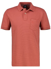 Lerros Poloshirt - Modern Fit - Pique - rot