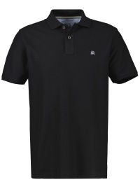 Lerros Poloshirt - Regular Fit - Pique - Cool and Dry - schwarz