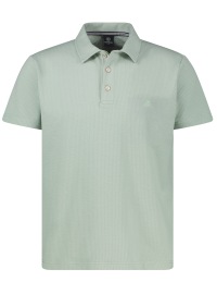 Lerros Poloshirt - Regular Fit - Struktur - grün
