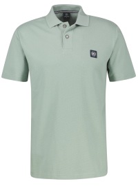 Lerros Poloshirt - Regular Fit - Struktur - grün