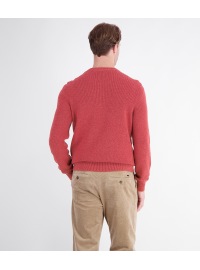 Lerros Pullover - Regular Fit - Rundhals-Ausschnitt - rot - Thumbnail ID: arimtt72bf