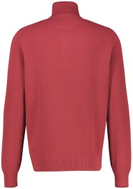 Lerros Pullover - Regular Fit - Troyer - Struktur - rot - Thumbnail ID: arim8w7w73