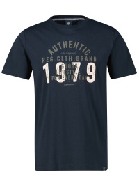 Lerros T-Shirt - Regular Fit - Rundhals - 1979 - dunkelblau