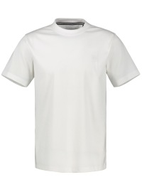Lerros T-Shirt - Regular Fit - Rundhals - gedecktes weiß