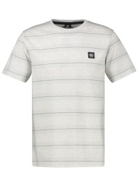 Lerros T-Shirt - Regular Fit - Rundhals - Streifen - gedecktes weiß - Thumbnail ID: arim3co27n