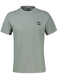 Lerros T-Shirt - Regular Fit - Rundhals - Struktur - grau