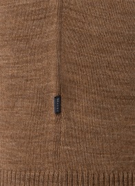 MAERZ Muenchen Pullover - Regular Fit - Rundhals - Merinowolle - braun - Thumbnail ID: arimdb23fs