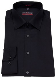 Marvelis Shirt - Body Fit - Black - Extra Long Sleeve 69cm - w/o OP