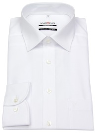 Marvelis Hemd - Comfort Fit - New Kent Kragen - weiß