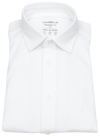 Marvelis Hemd - Modern Fit - Easy To Wear Piqué - weiß - ohne OVP