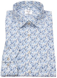 Marvelis Hemd - Modern Fit - Kentkragen - mehrfarbig - extra langer 69cm Arm