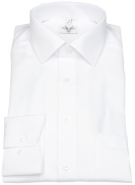 Marvelis Hemd - Modern Fit - Kentkragen - weiß