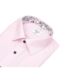 Marvelis Hemd - Modern Fit - Kontrastknöpfe - Fil à Fil - rosé - Thumbnail ID: arimw2o513
