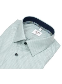 Marvelis Hemd - Modern Fit - Struktur - grün / dunkelgrün - extra langer 69cm Arm - Thumbnail ID: arima1h6qb