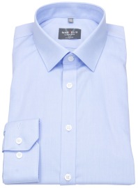 Marvelis Hemd - Super Slim Fit - Kentkragen - hellblau