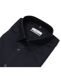 Marvelis Chemise - Super Slim Fit - col Kent - noir - manches extra longues 69 cm - sans emballage d´origine - Thumbnail ID: arimh749vu