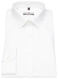 Marvelis Hemd - Super Slim Fit - Kentkragen - weiß - ohne OVP