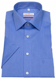 Marvelis Kurzarmhemd - Modern Fit - Chambray - blau - ohne OVP
