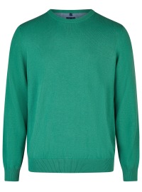 Marvelis Pullover - Rundhals-Ausschnitt - grün