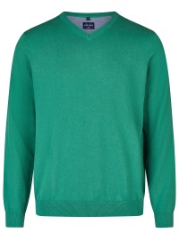 Marvelis Pullover - V-Ausschnitt - grün